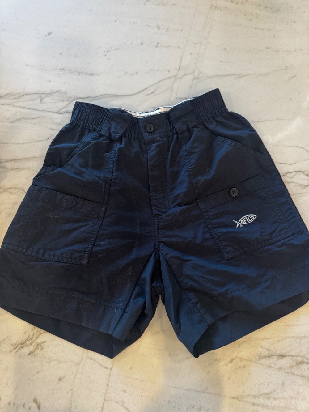 Boys AFTCO fishing shorts Black 26
